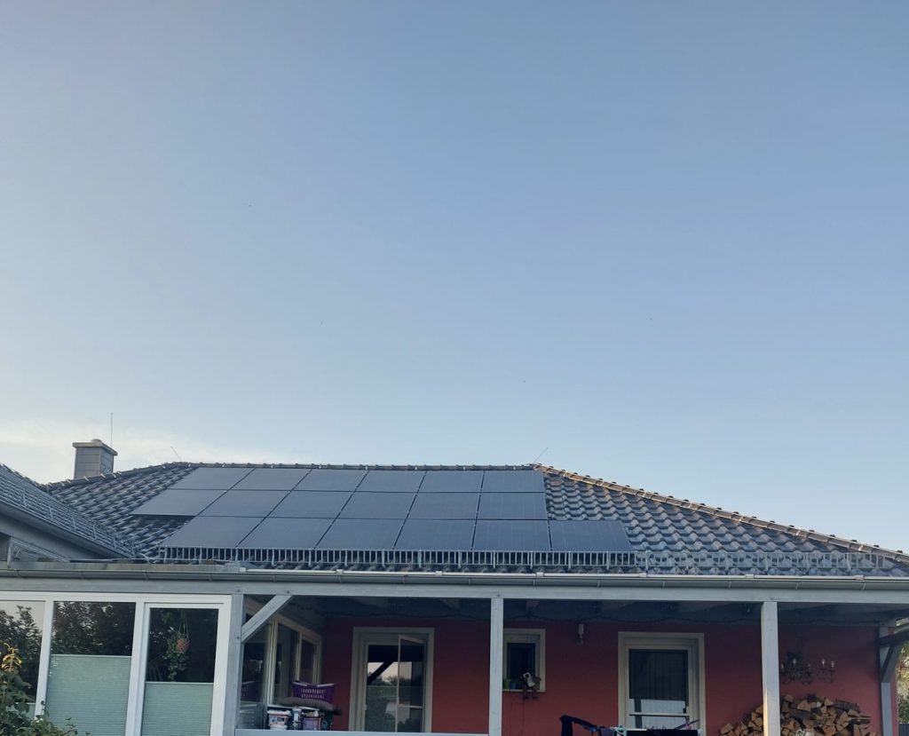 Photovoltaik-Haus-Wieskau